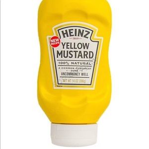SUPREME X HEINZ PISS YELLOW MUSTARD BOTTLE